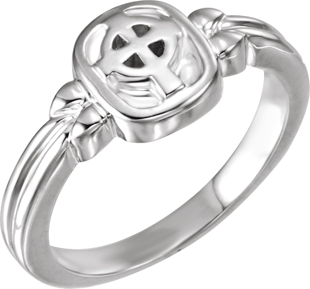 Celtic-Inspired Cross Ring