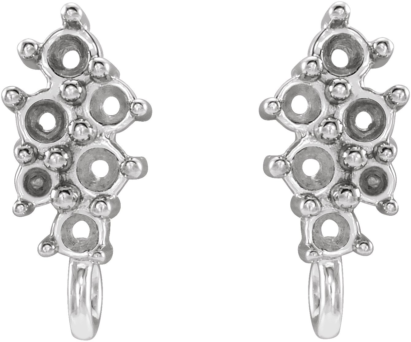 Cluster Earring Top