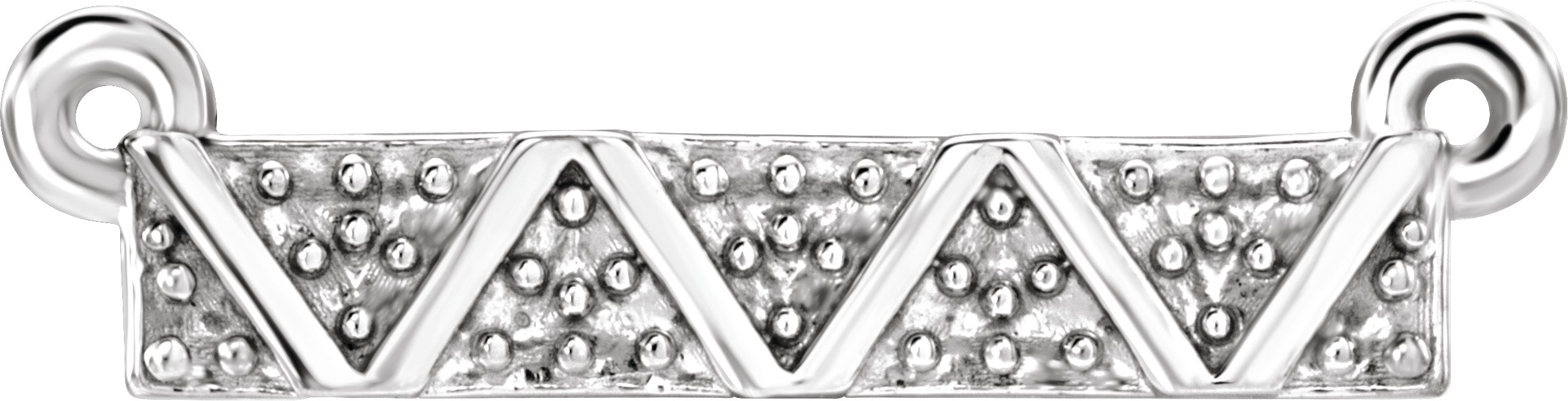 Geometric Bar Necklace or Center
