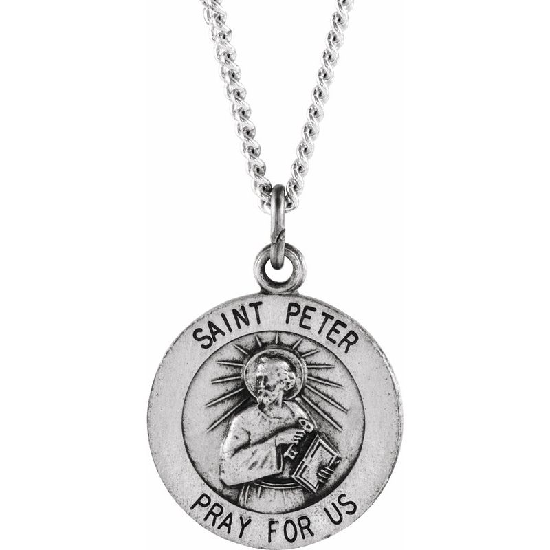 St. Peter the Apostle Medal Necklace or Pendant