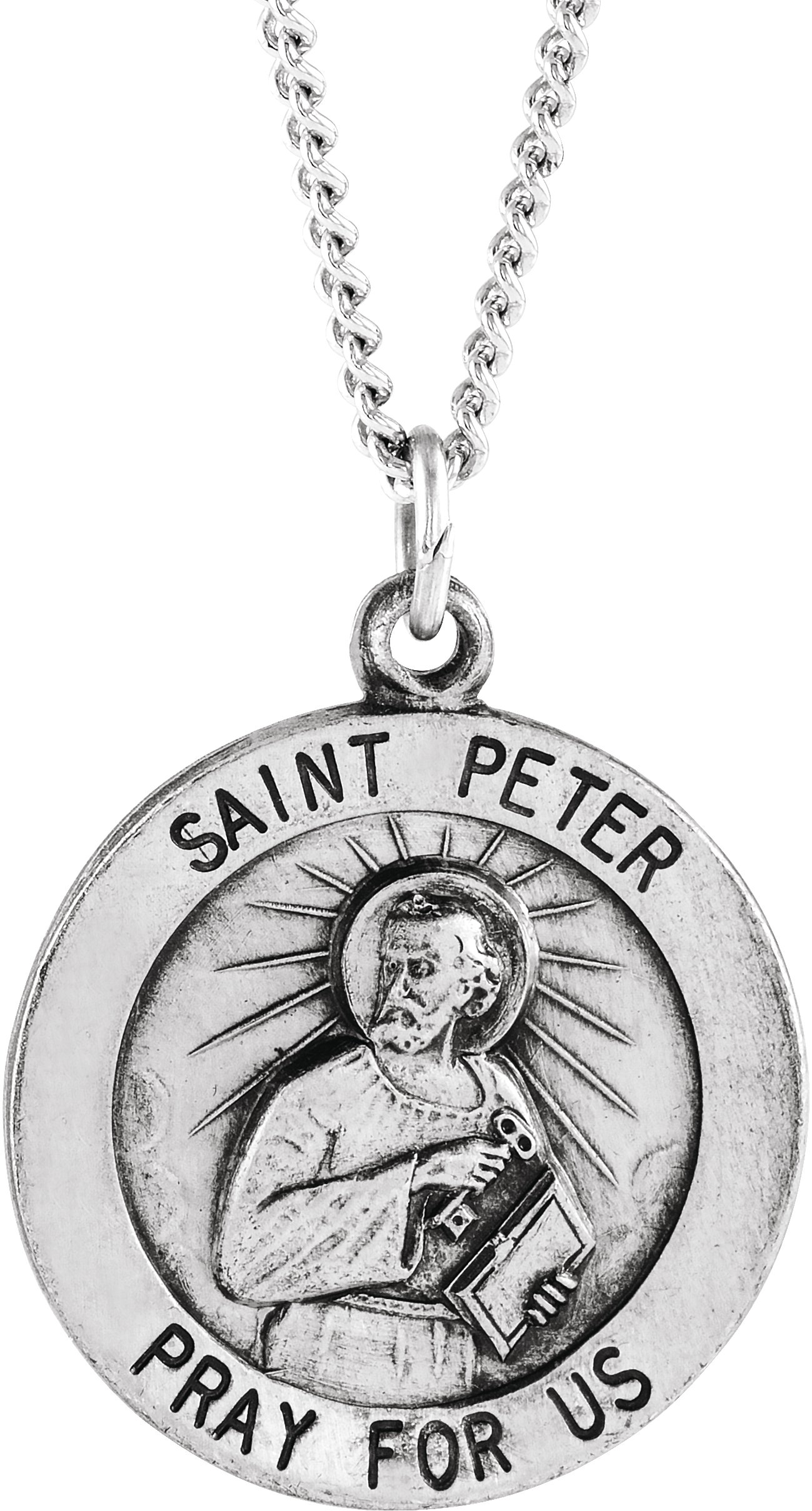 St. Peter the Apostle Medal Necklace or Pendant