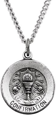 Confirmation Medal Necklace or Pendant