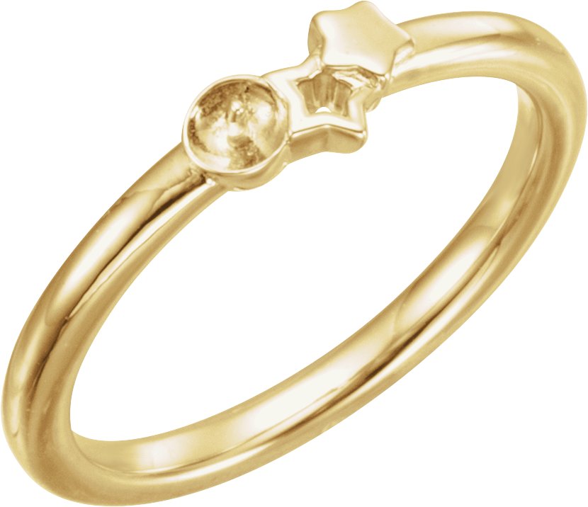 Youth Pearl Star Ring