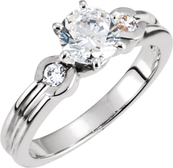 3-Stone Engagement Ring Mounting