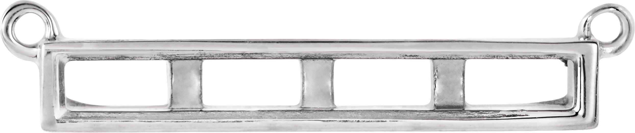 Baguette Bar Necklace or Center