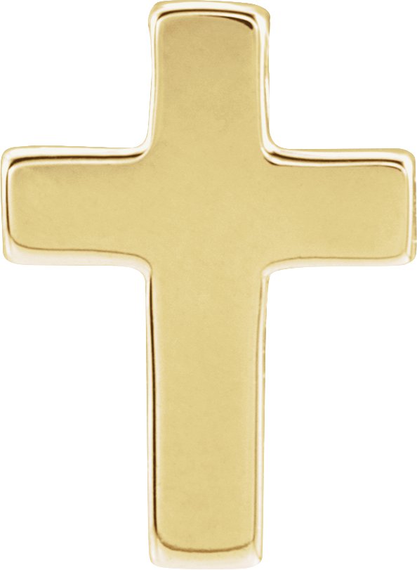 14K Yellow Petite Cross Slide Pendant Ref. 13638998