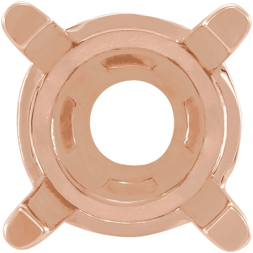 Кръгъл 4-Prong Heavyweight Basket Setting