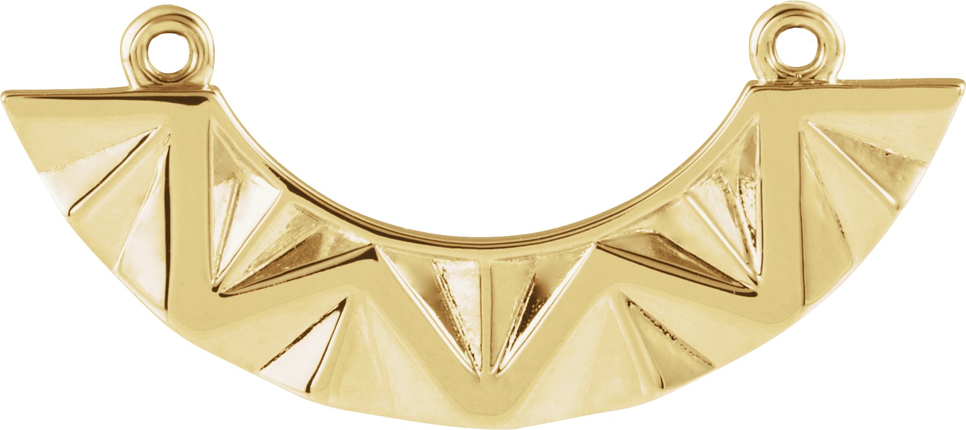 Curved Bar Necklace or Center