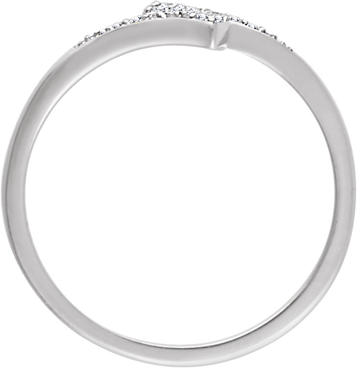 1/10 CTW Natural Diamond Ring view 2