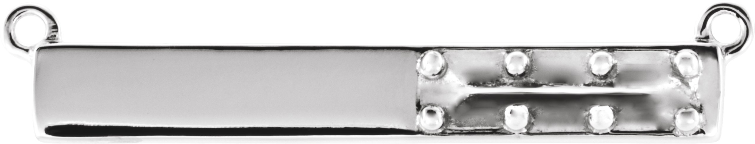 Accented Bar Necklace or Center