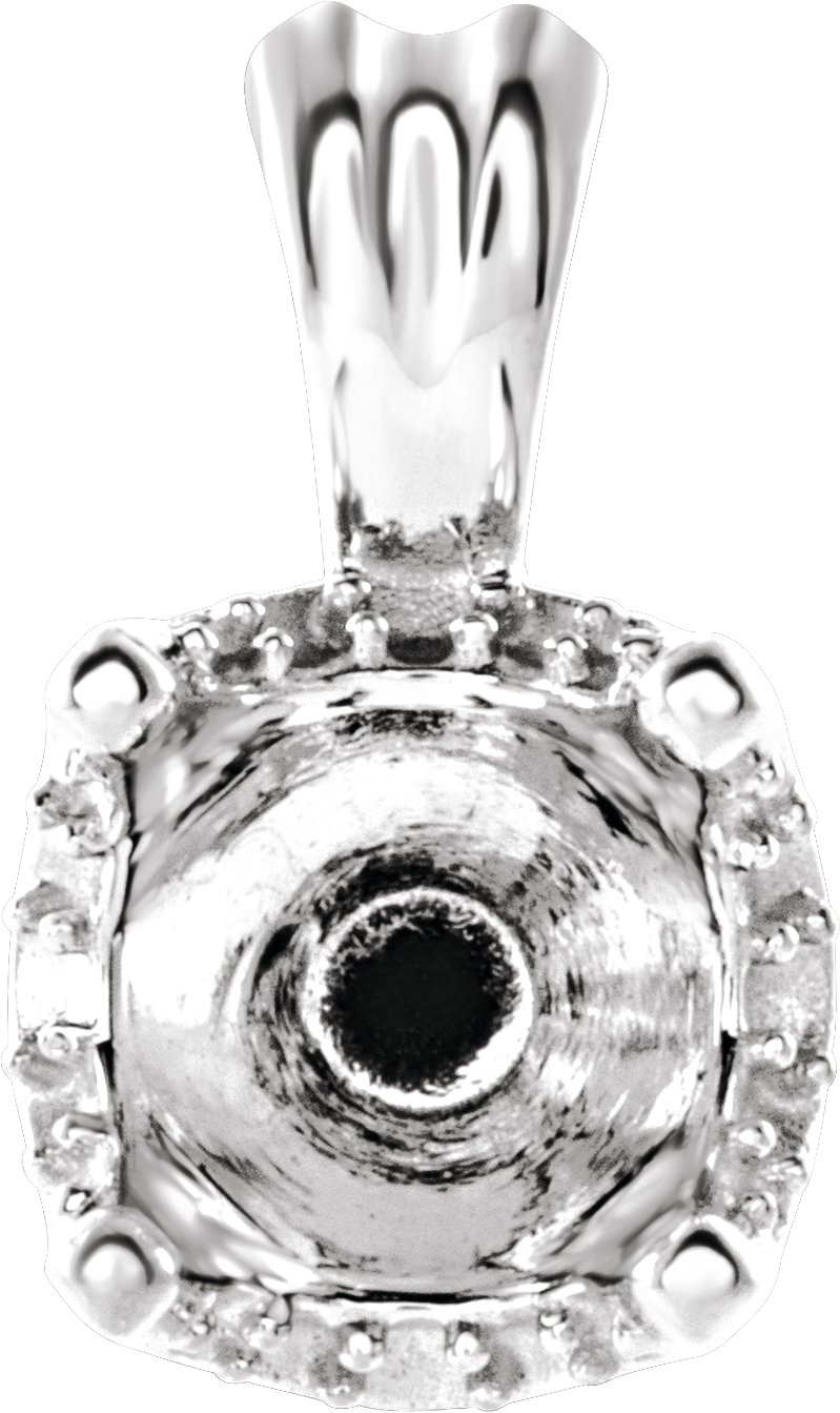Round 4-Prong Solstice Solitaire® Pendant