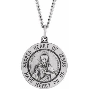 Sacred heart store of jesus necklace