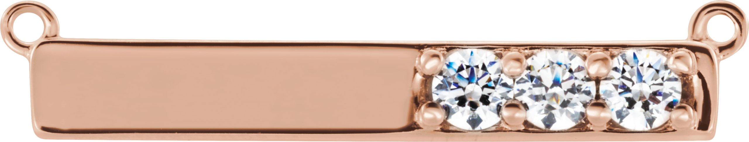 Accented Bar Necklace or Center