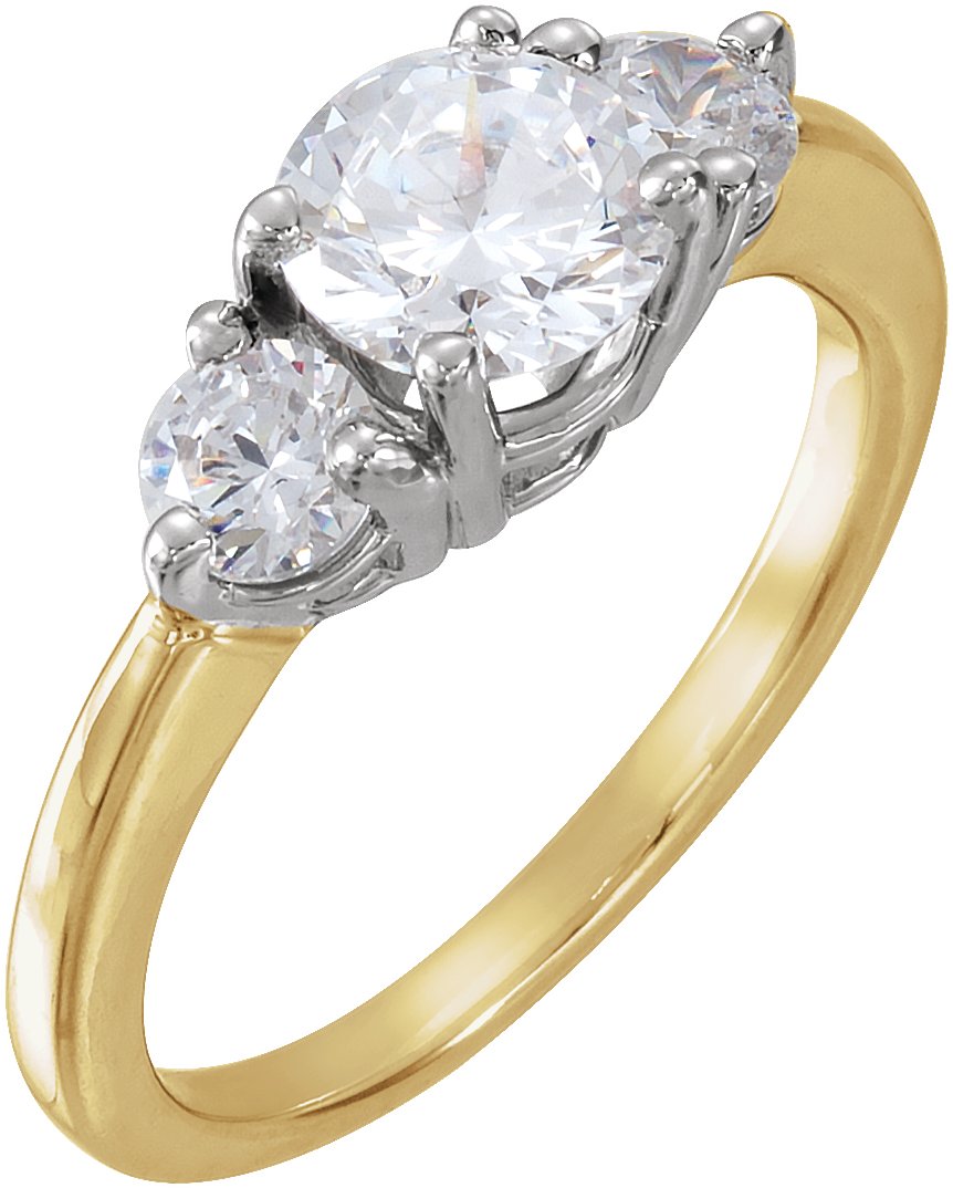 Three-Stone Engagement Ring or Band