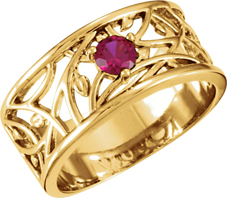 Family Floral Ring
