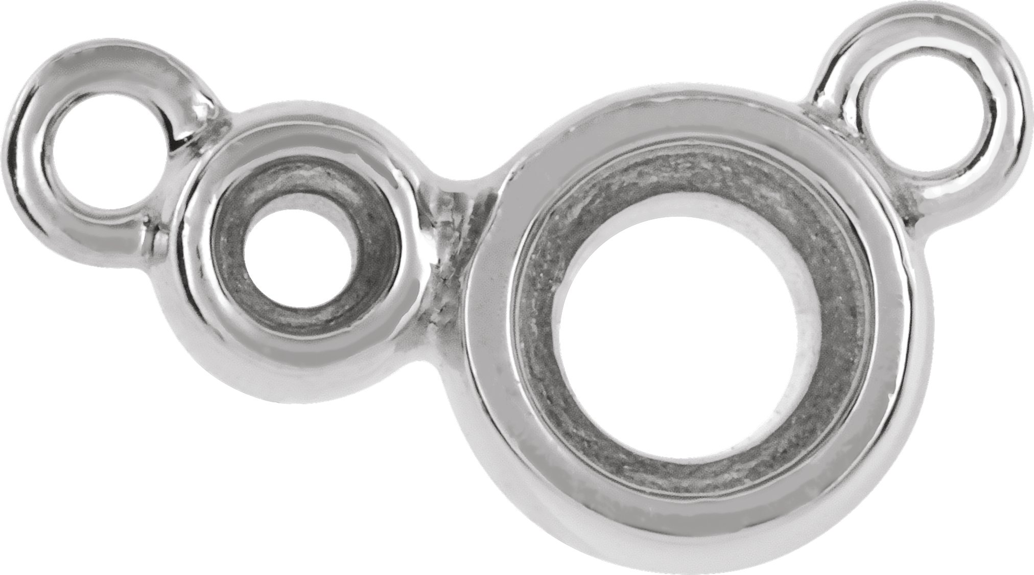Accented Bezel-Set Necklace or Center