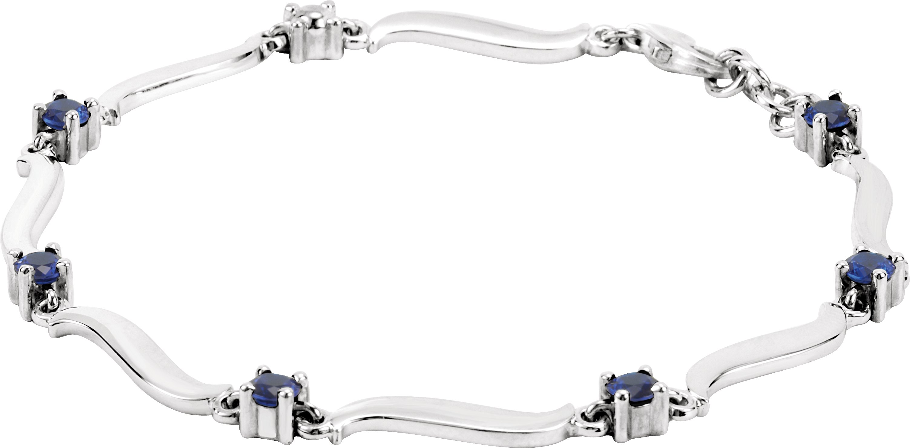 Engravable Bracelet for Mother Holds up to 7 gemstones Ref 418111
