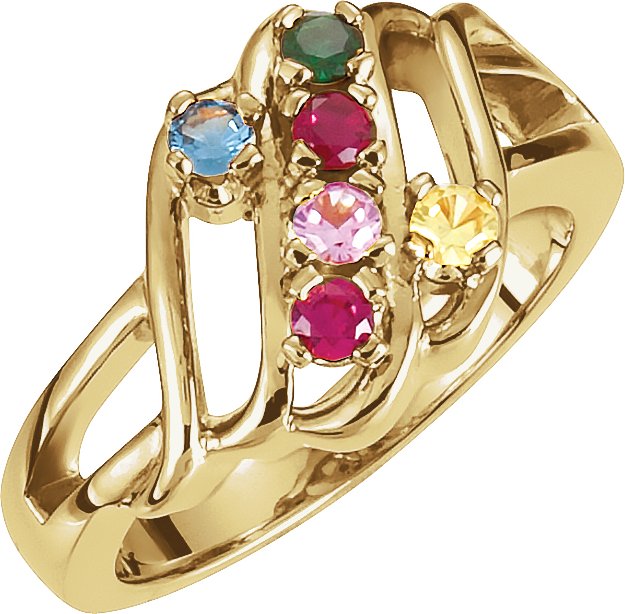 Family Freeform Ring