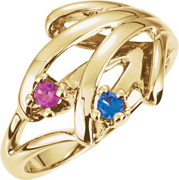 Family Freeform Ring