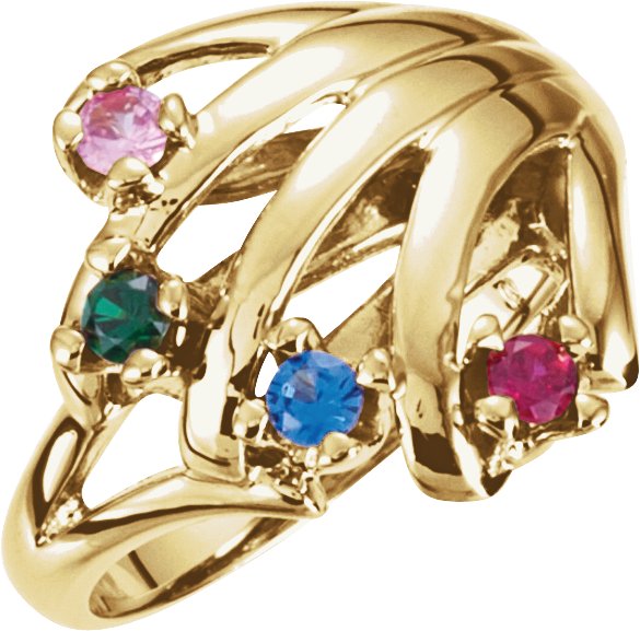 Family Freeform Ring