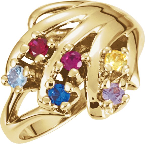 Family Freeform Ring