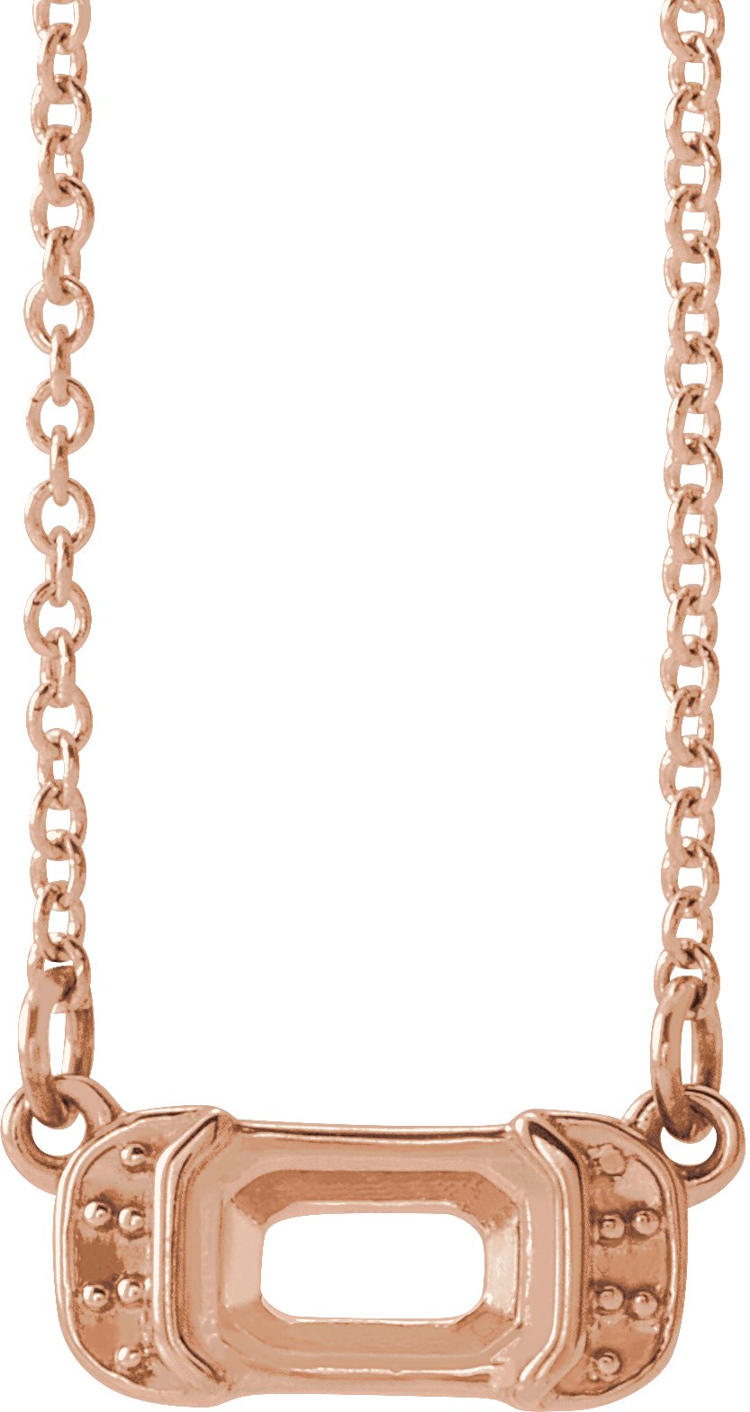 Accented Bar Necklace or Center