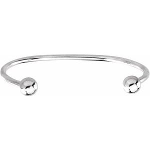 Sterling Silver Cuff 5 1/4" Bracelet