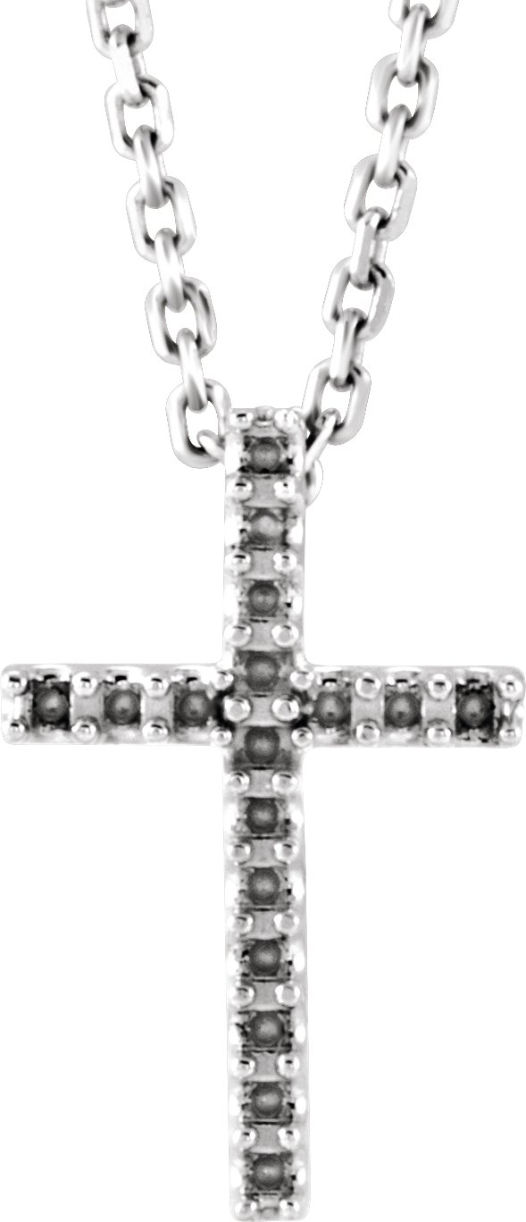 Petite Cross Necklace or Pendant
