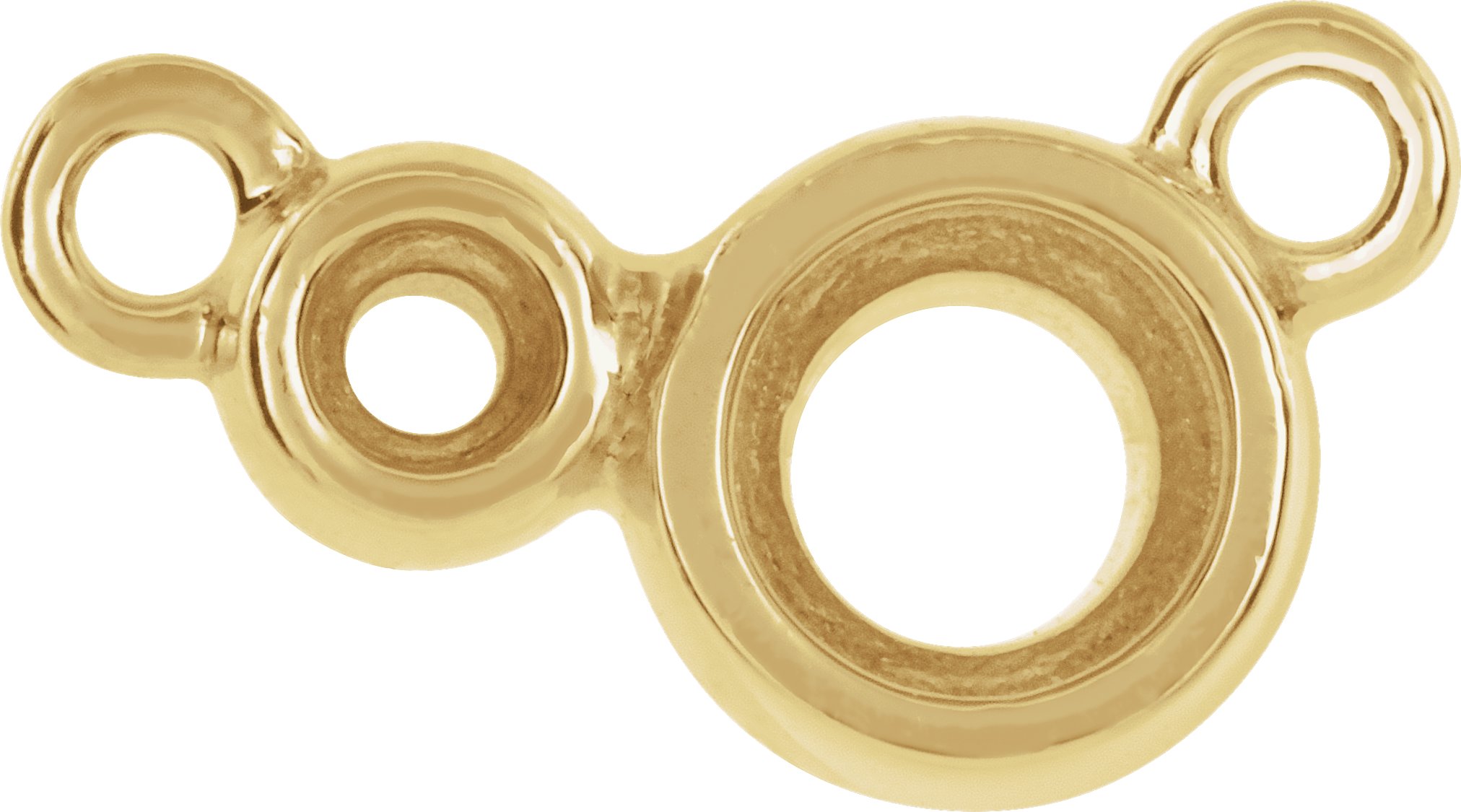 Accented Bezel-Set Necklace or Center