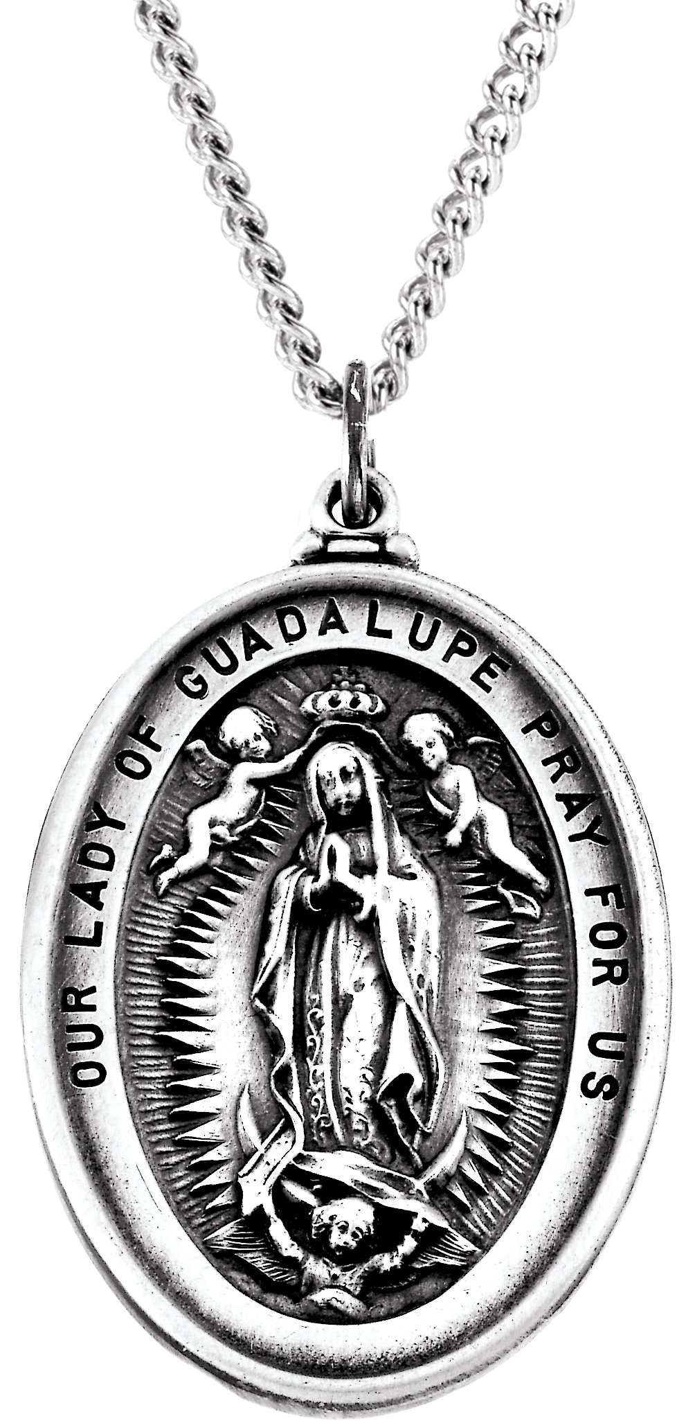 Our Lady Of Guadalupe Medal 34.25 x 25.75mm Ref 717049