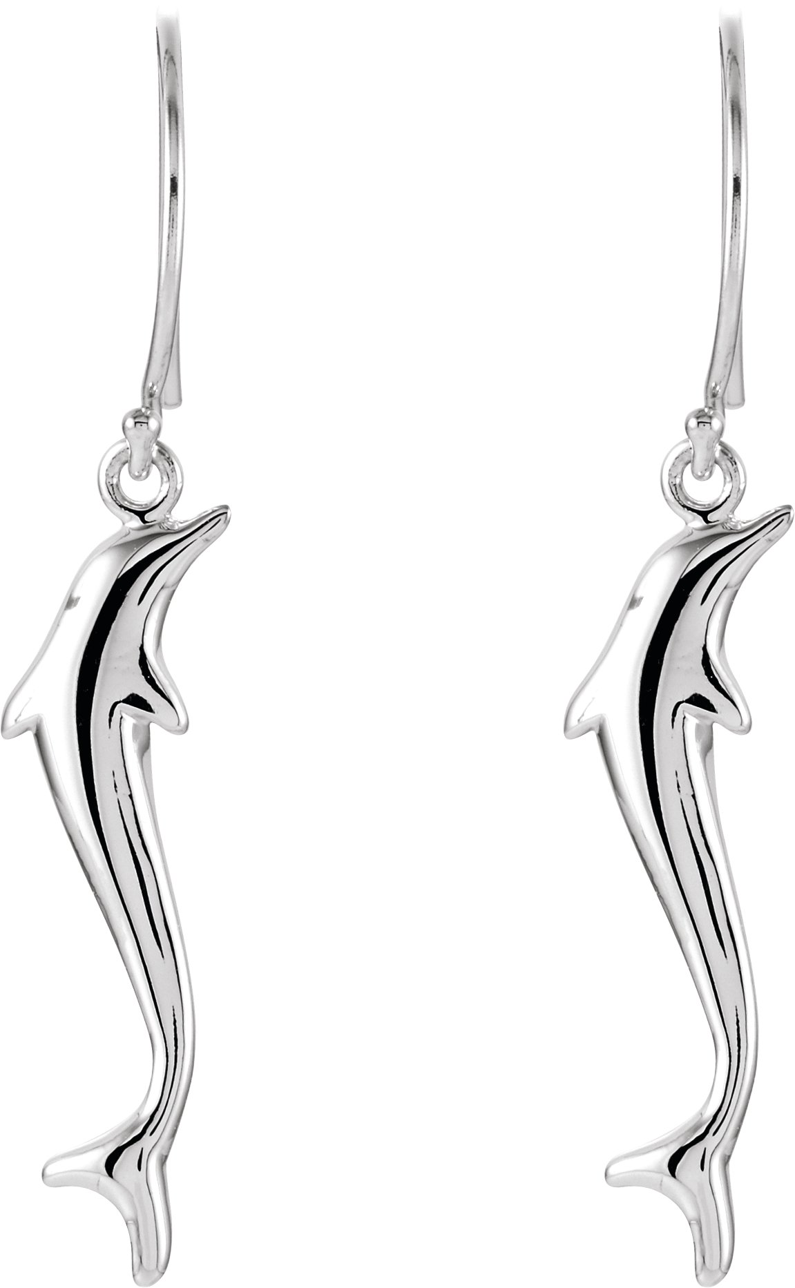 Dolphin Earrings view 2