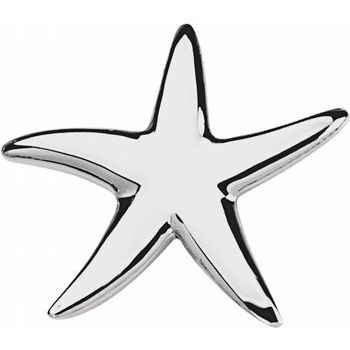 Sterling Silver Starfish Pendant Ref. 2426544