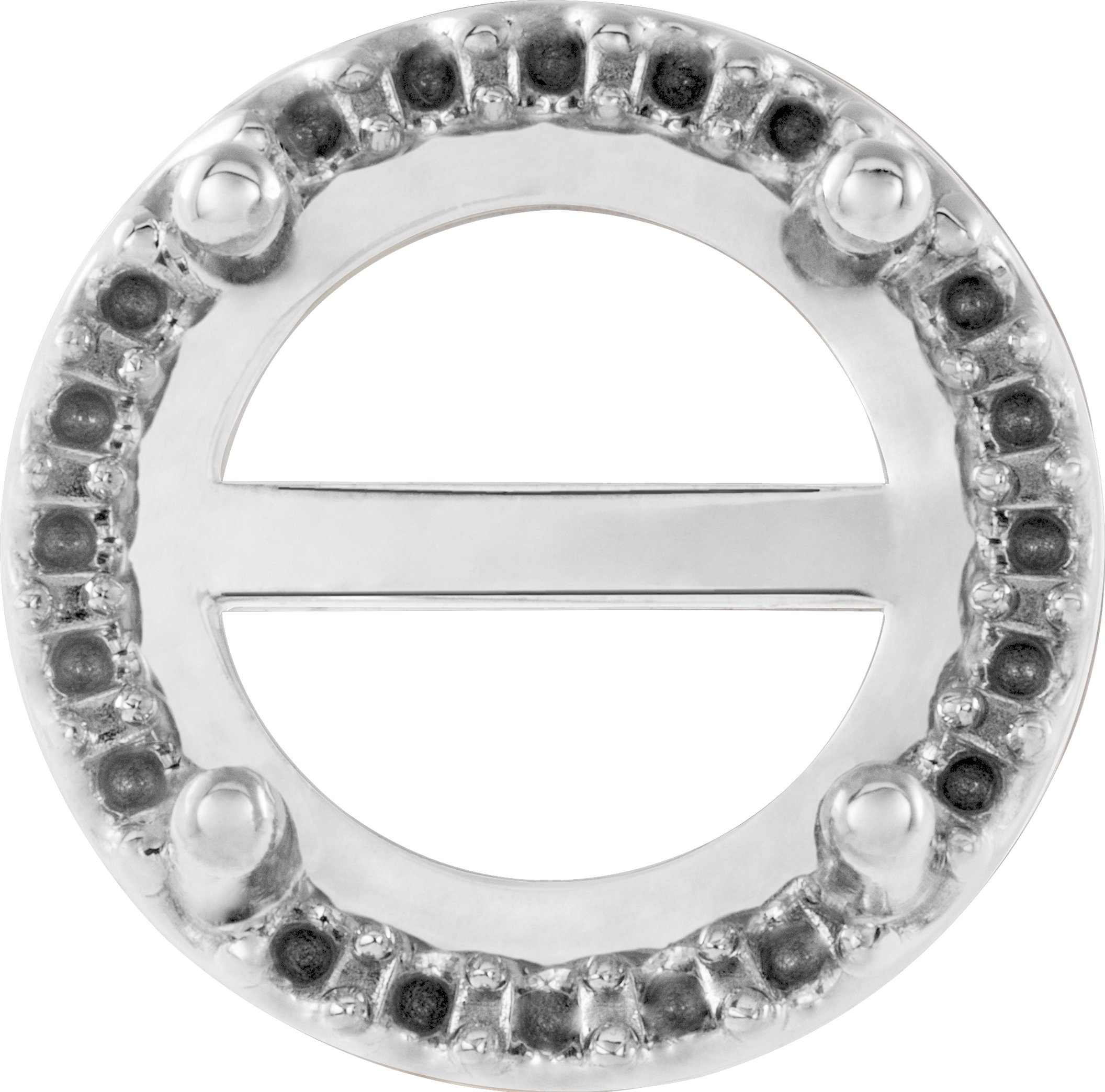 4-Prong Halo-Style Cabochon Earring Setting