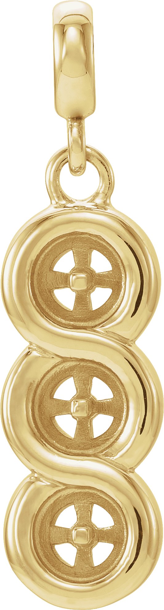 Three-Stone Pearl Pendant