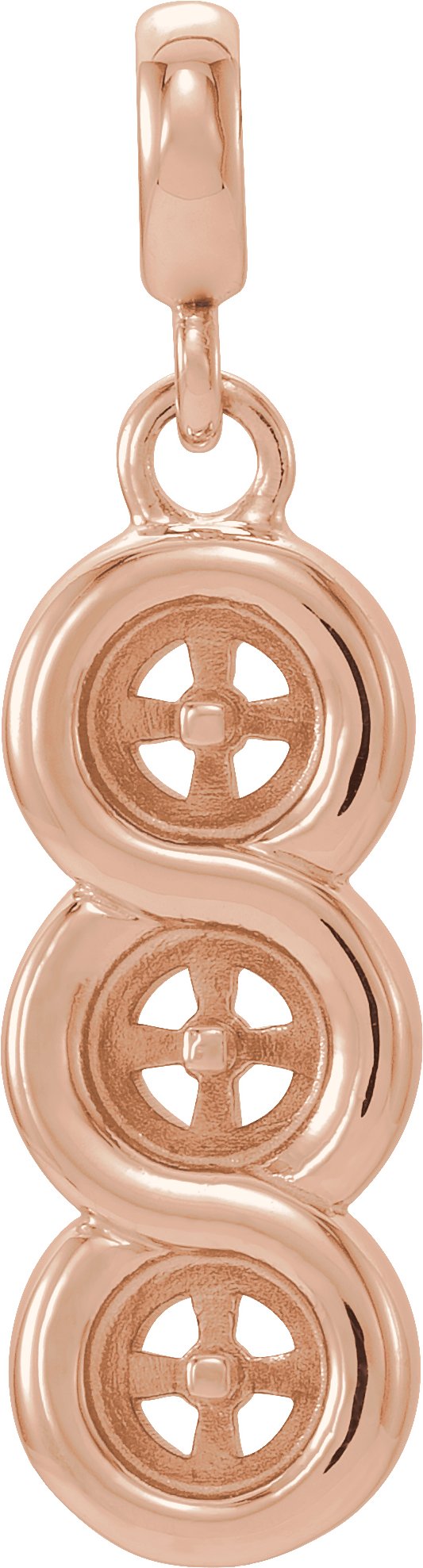 Three-Stone Pearl Pendant