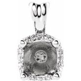 Round 4-Prong Solstice Solitaire® Pendant 