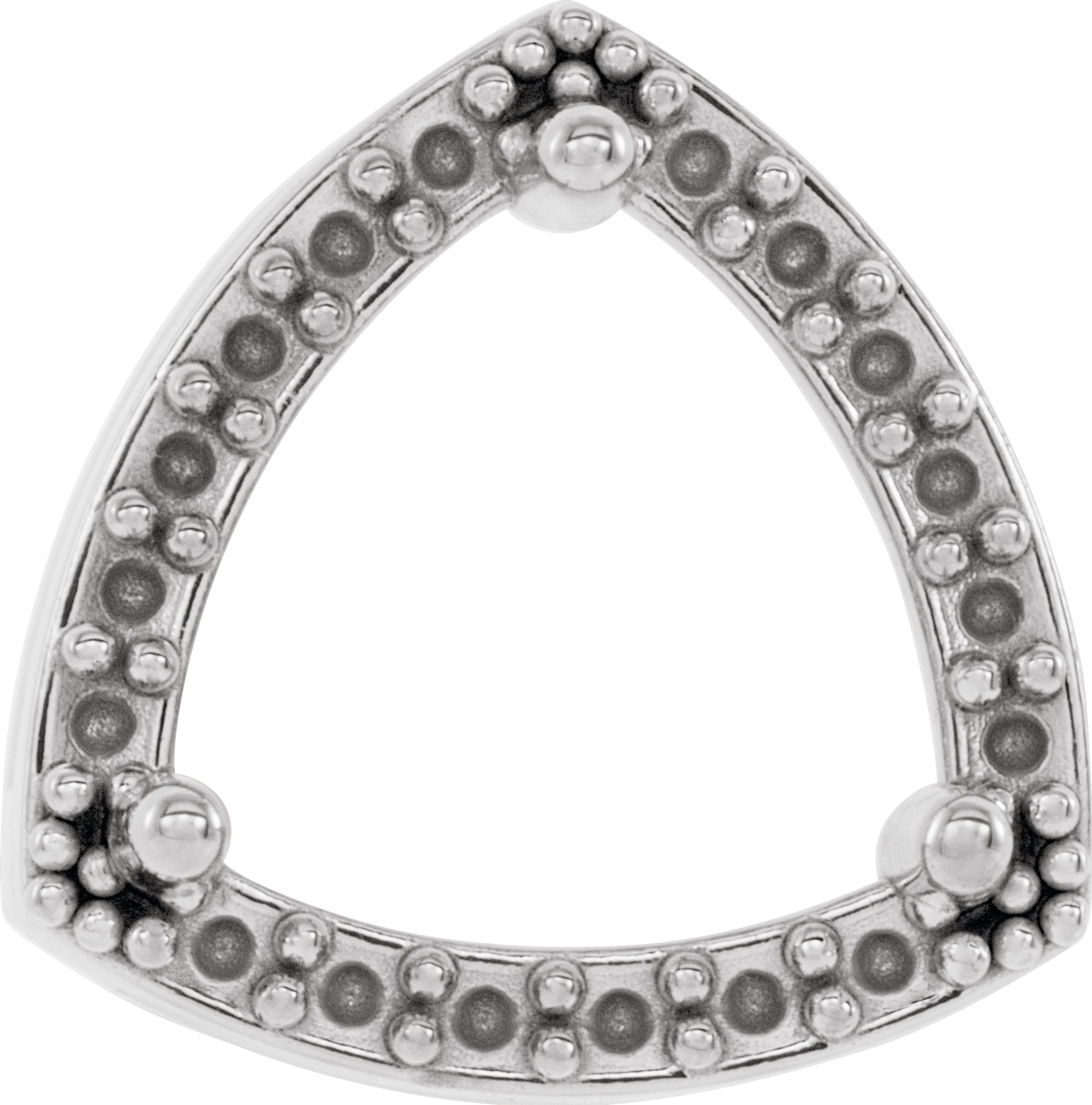 Halo-Style Low Earring Setting