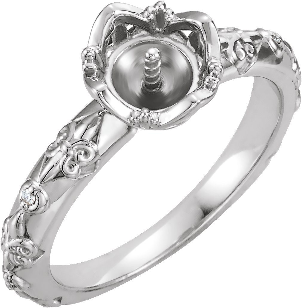 Vintage-Inspired Pearl Ring