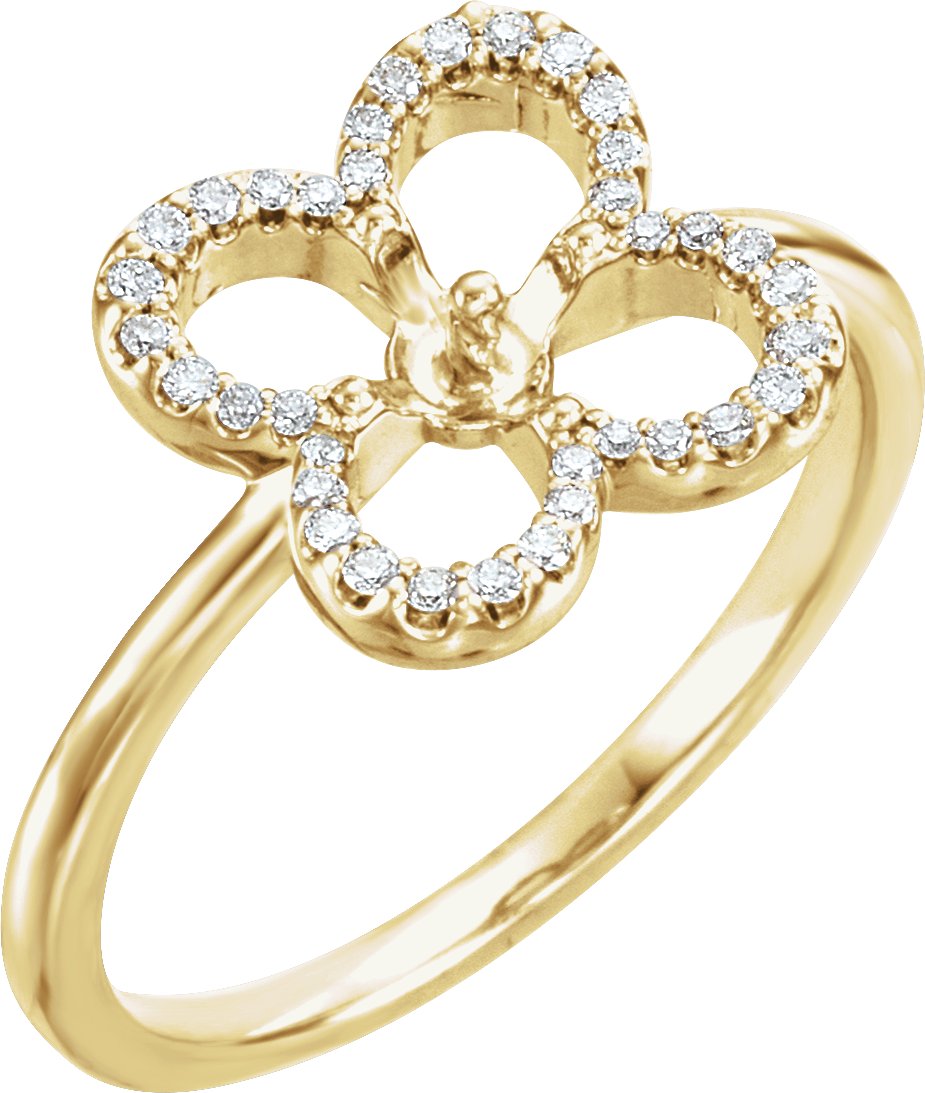 Pearl Clover Ring