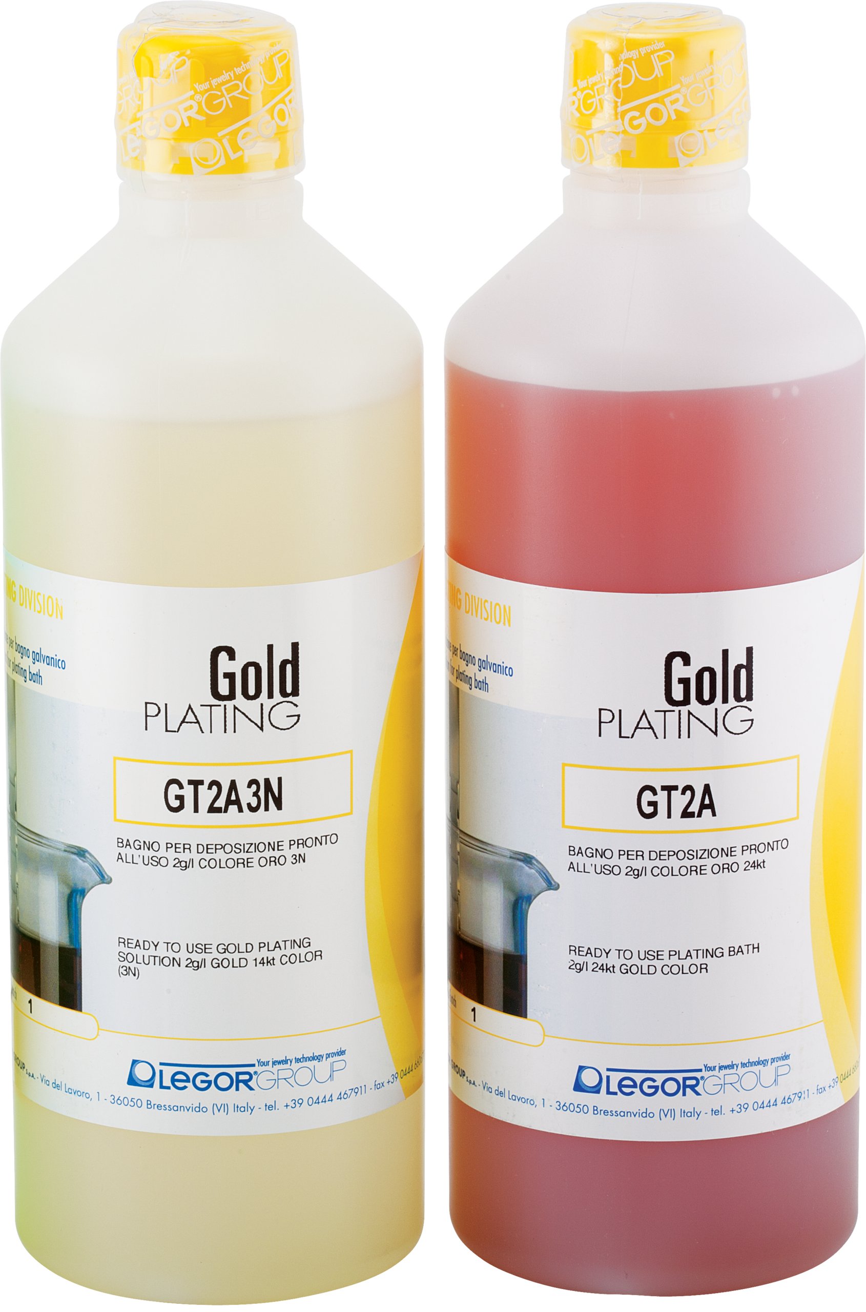 EarthCoat 18k Gold Cyanide Free Bath Plating Solutions 1 Quart Bottle