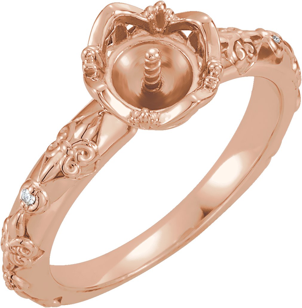 Vintage-Inspired Pearl Ring