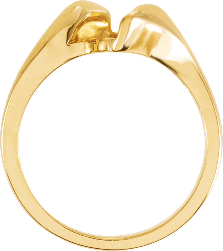 14K Yellow Freeform Remount Ring
