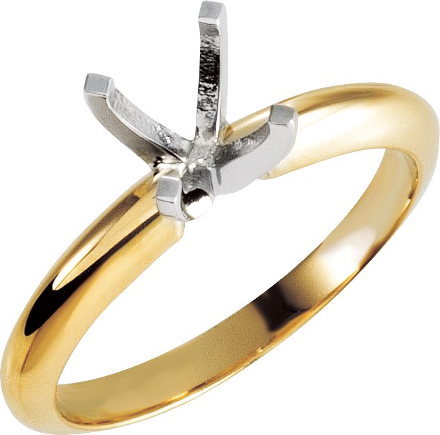Medium Light Solitaire Engagement Ring
