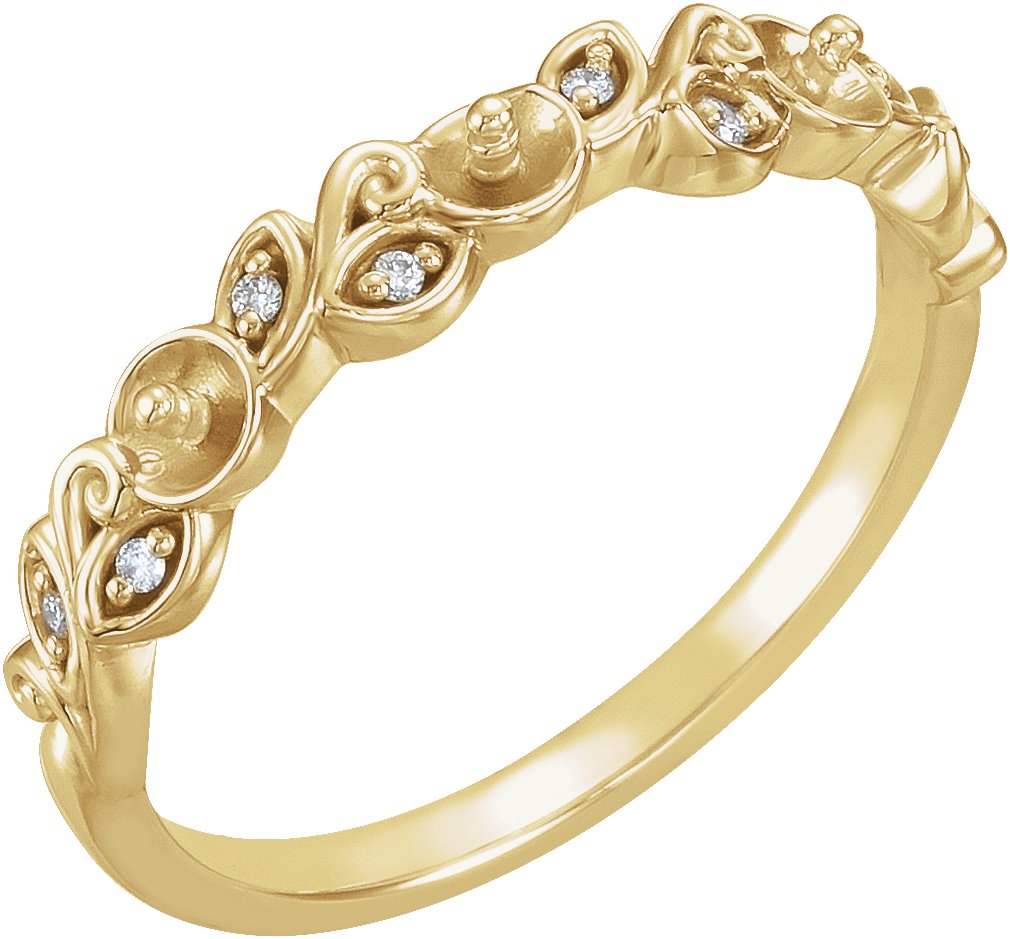 Stackable Pearl Ring