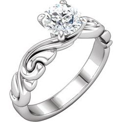 Sculptural Engagement Ring or Mounting