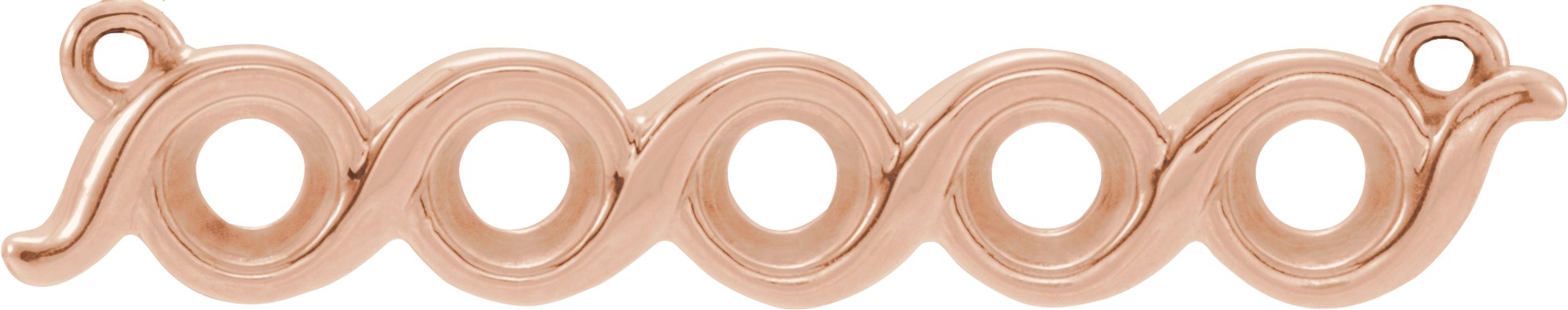 Family Bezel-Set Bar Necklace or Center