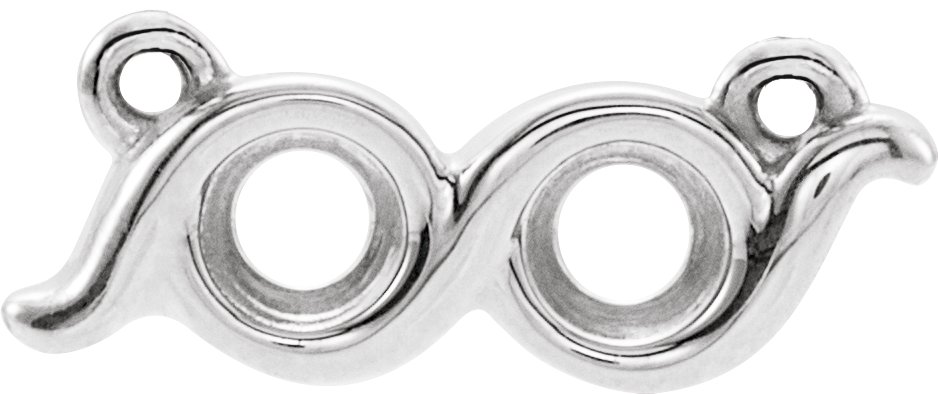 Family Bezel-Set Bar Necklace or Center