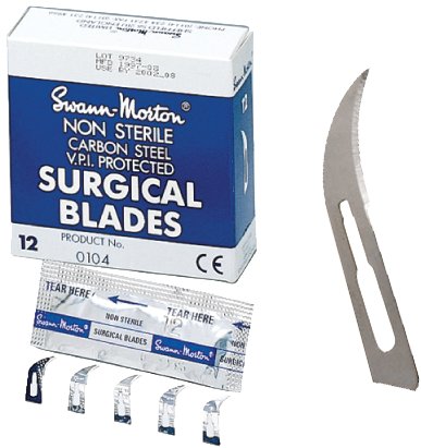 Swann-Morton® Surgical Blades for use with Mold Cutting Knife Handles