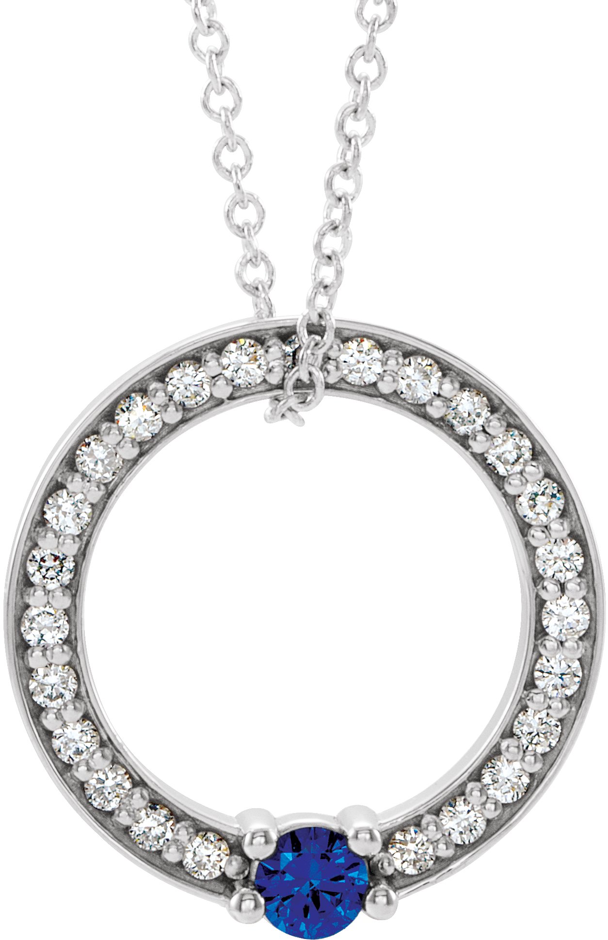Family Circle Necklace or Charm/Pendant