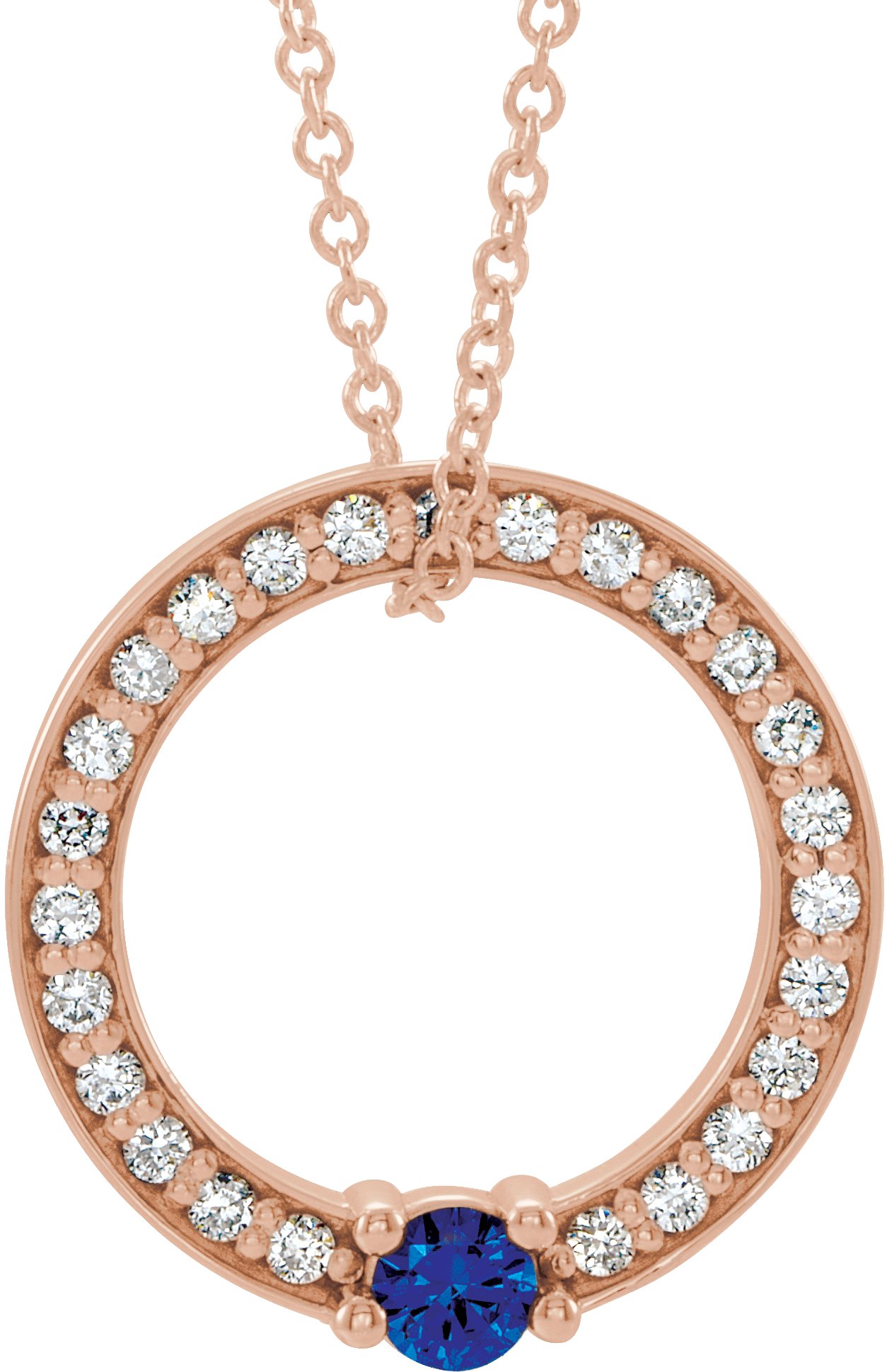 Family Circle Necklace or Charm/Pendant